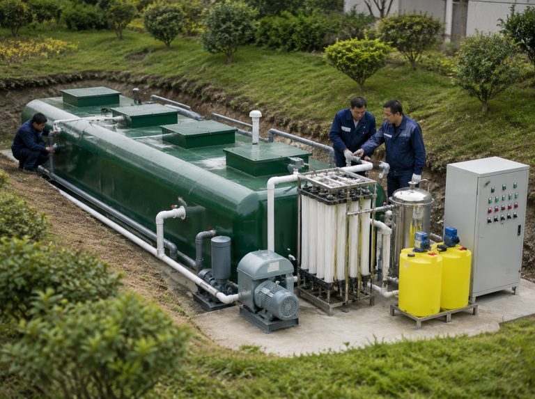 金林区地埋式AAO/MBR生活污水处理设备